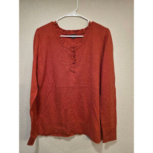Women's Eddie Bauer Pink Sweater Size L